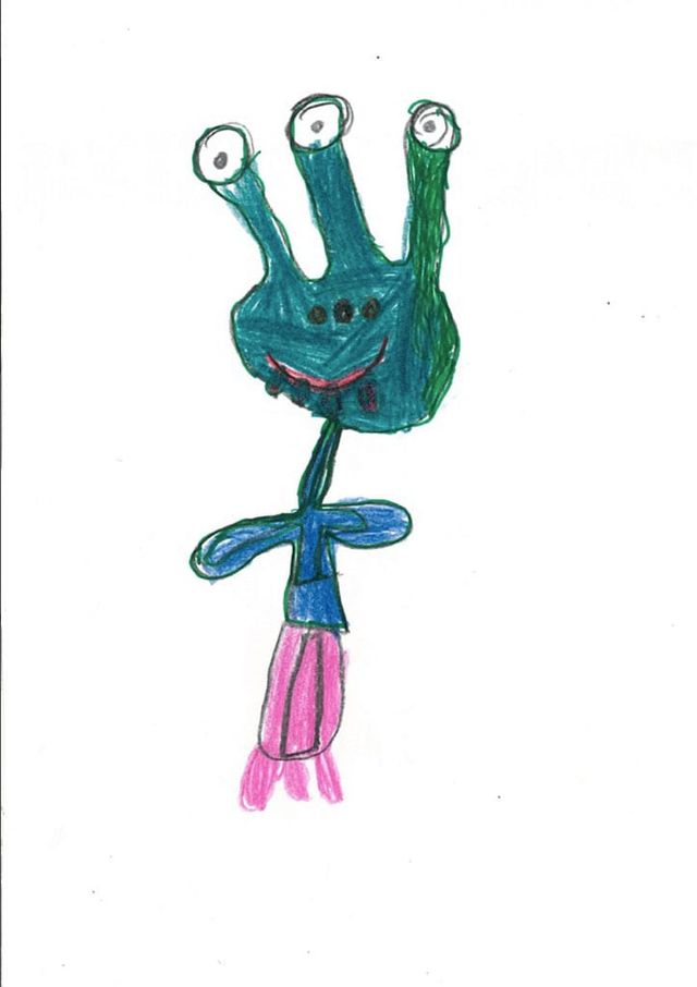 Photo from the original post "Realistic Aliens Spotted In Bogotá, Colombia", 2011.