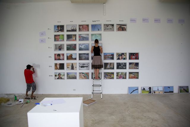 Photo from the original post "Cre8’s Latest Works Exhibited in Thailand", 2012.