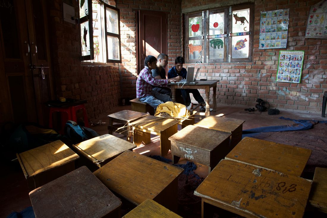 Photo from the original post "Photo Rally with Carlos Lopez in India", 2011.