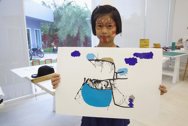 Photo from the original post "The ink blowing impulse", 2012.